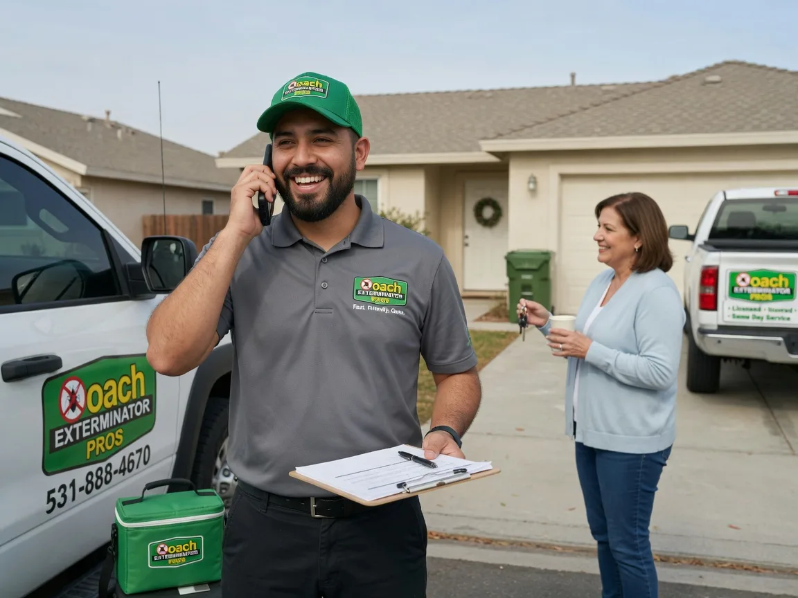 Pest Control Roach Exterminator South Bloomingville, OH FAQs